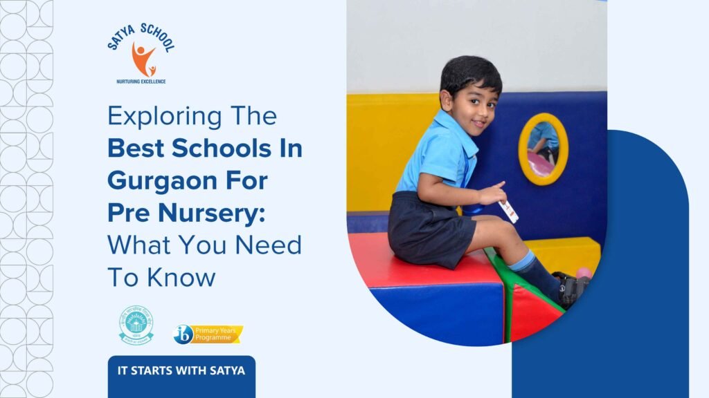 Best Schools In Gurgaon For Pre Nursery
