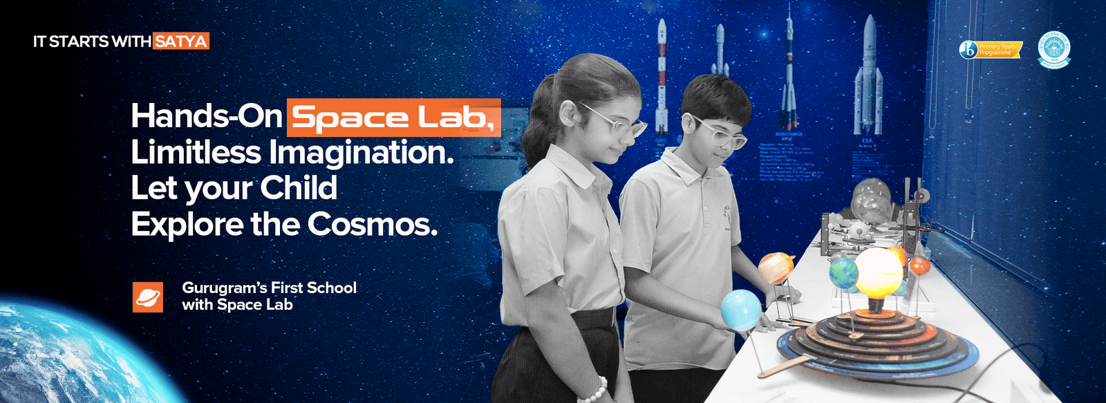 space lab website banner