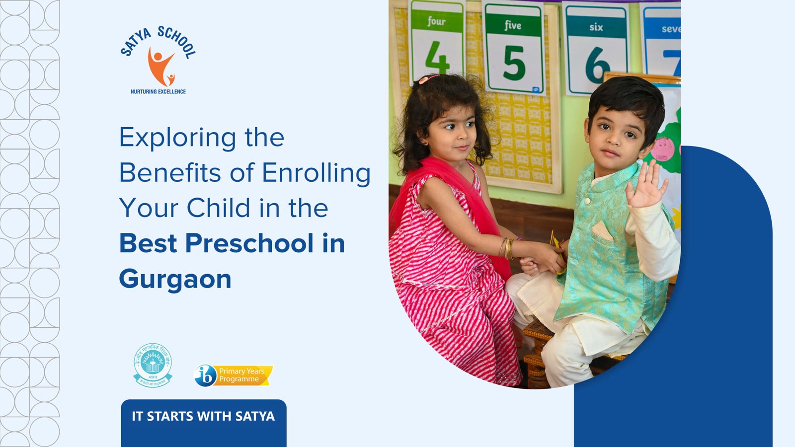 Exploring the Benefits of Enrolling Your Child in the Best Preschool in Gurgaon