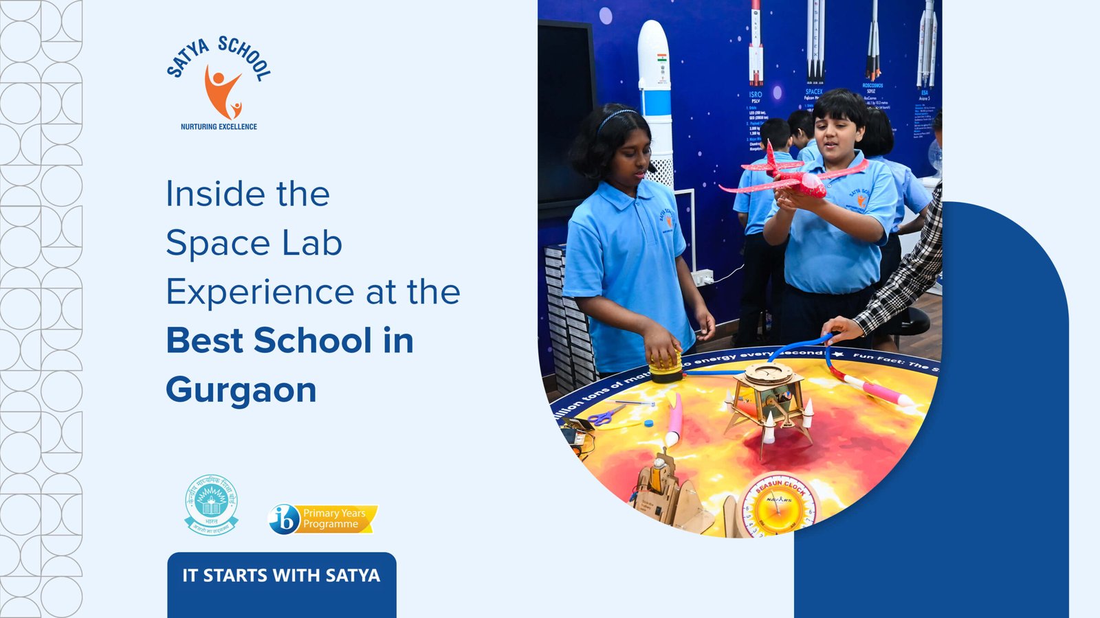 Inside the Space Lab Experience at the Best School in Gurgaon
